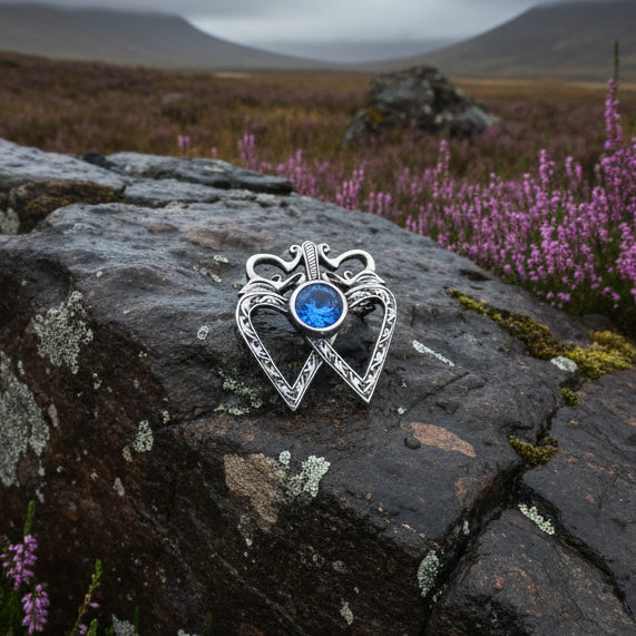 Roxelana Scottish Luckenbooth Brooch - Handmade in Scotland