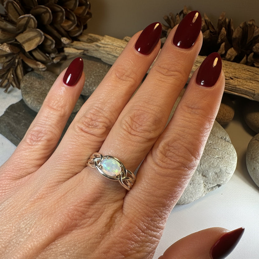 Hadlie Moonstone Ring — view 4