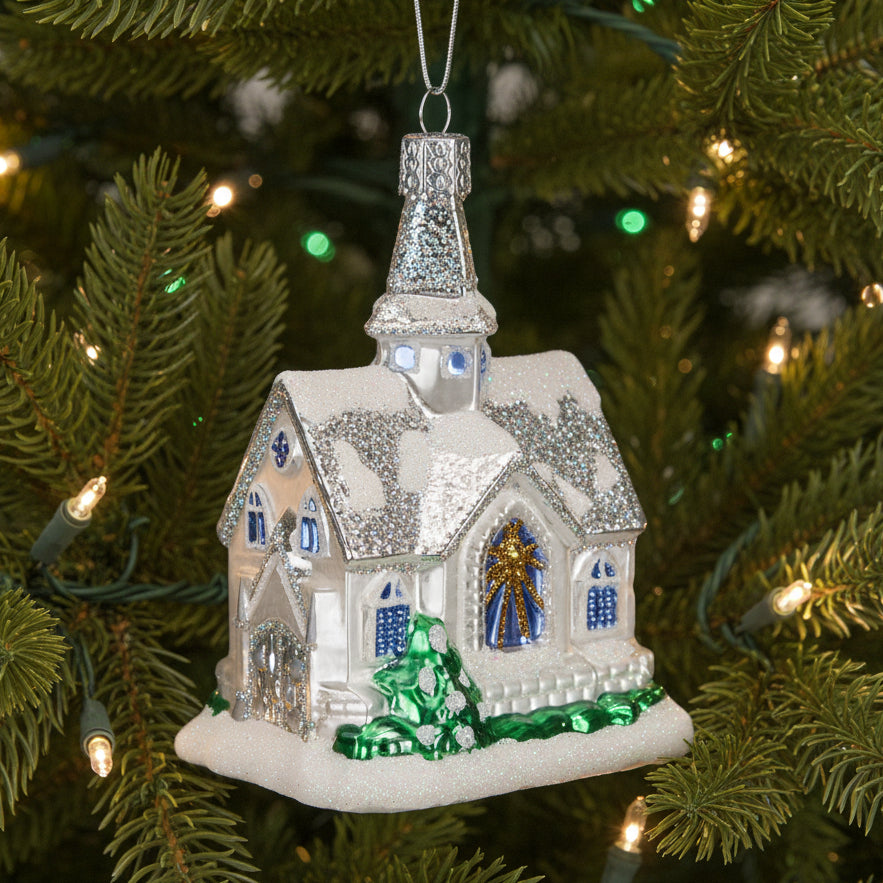 Sparkling Cathedral Ornament — view 3