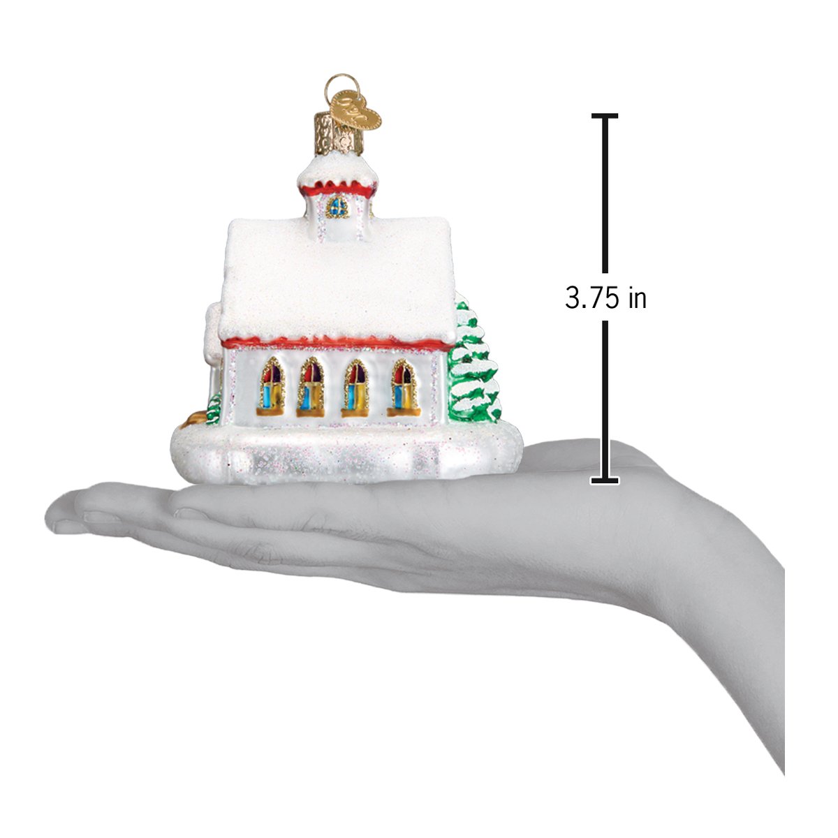 Country Church Ornament — view 6