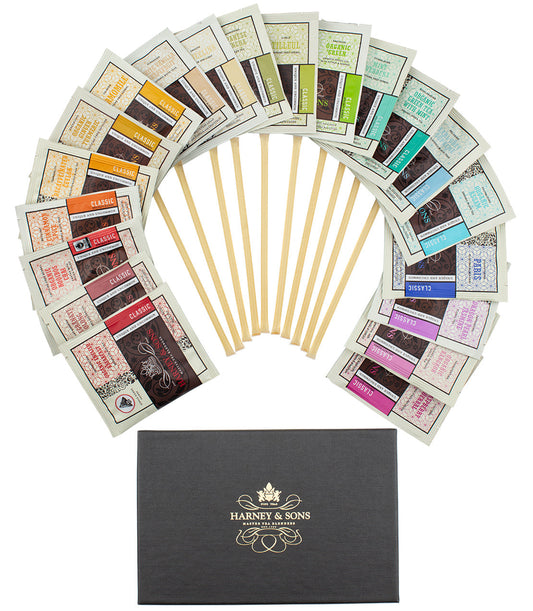 Wrapped Sachet & Honey Sampler Gift by Harney & Sons