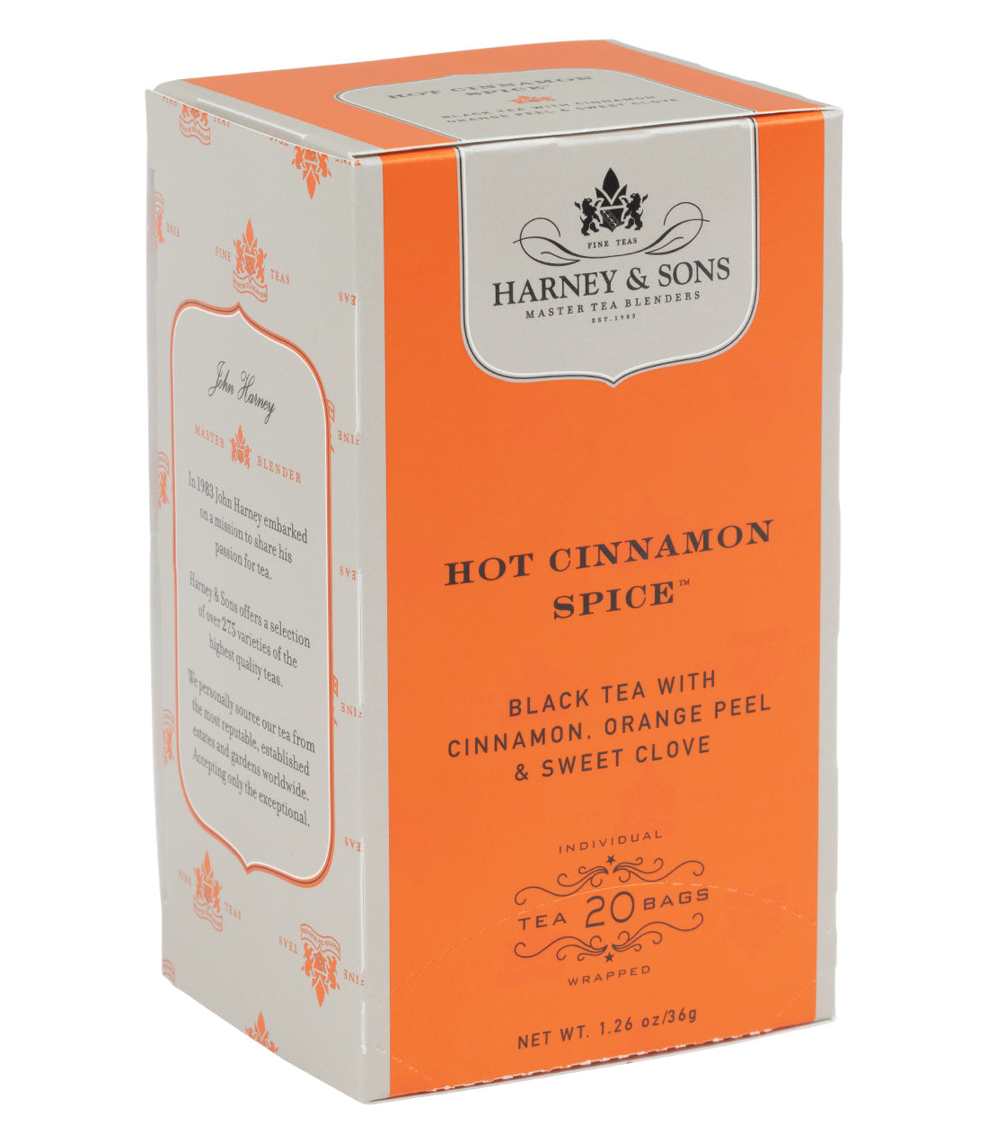 Hot Cinnamon Spice Black Tea by Harney & Sons