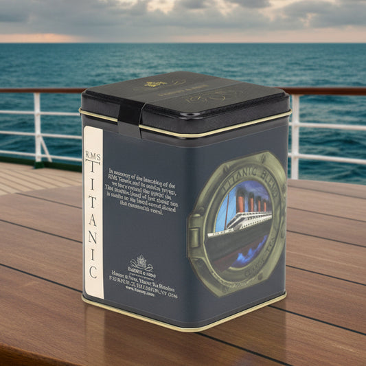 RMS Titanic Black Tea Blend Tin by Harney & Sons