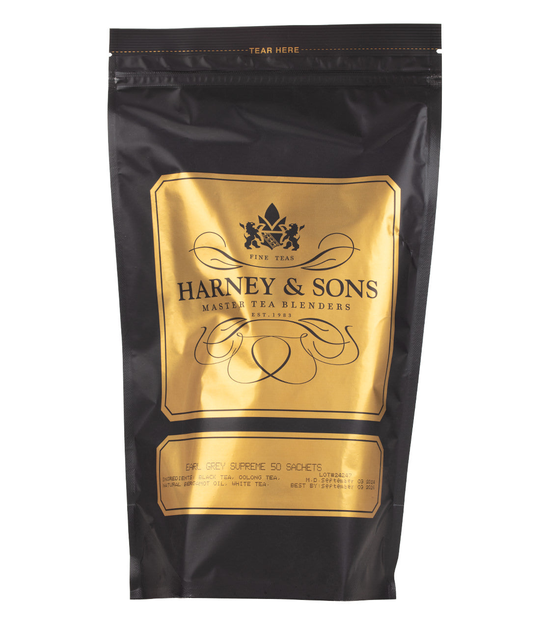 Luxury Earl Grey Supreme Black Tea by Harney & Sons