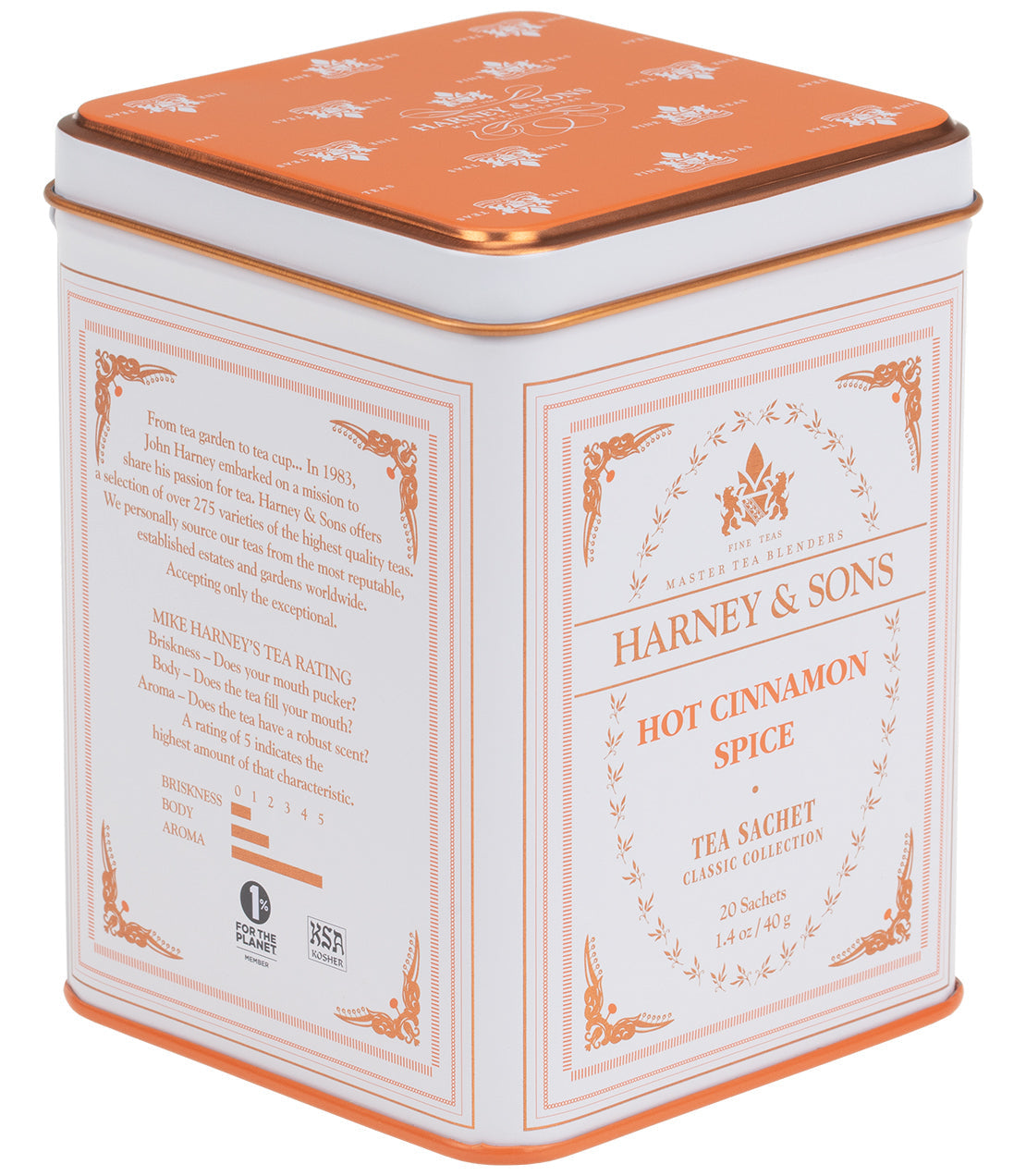 Hot Cinnamon Spice Black Tea by Harney & Sons