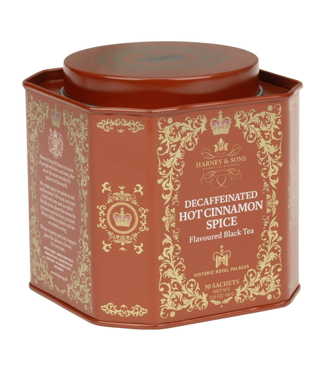 Decaf Hot Cinnamon Black Tea by Harney & Sons