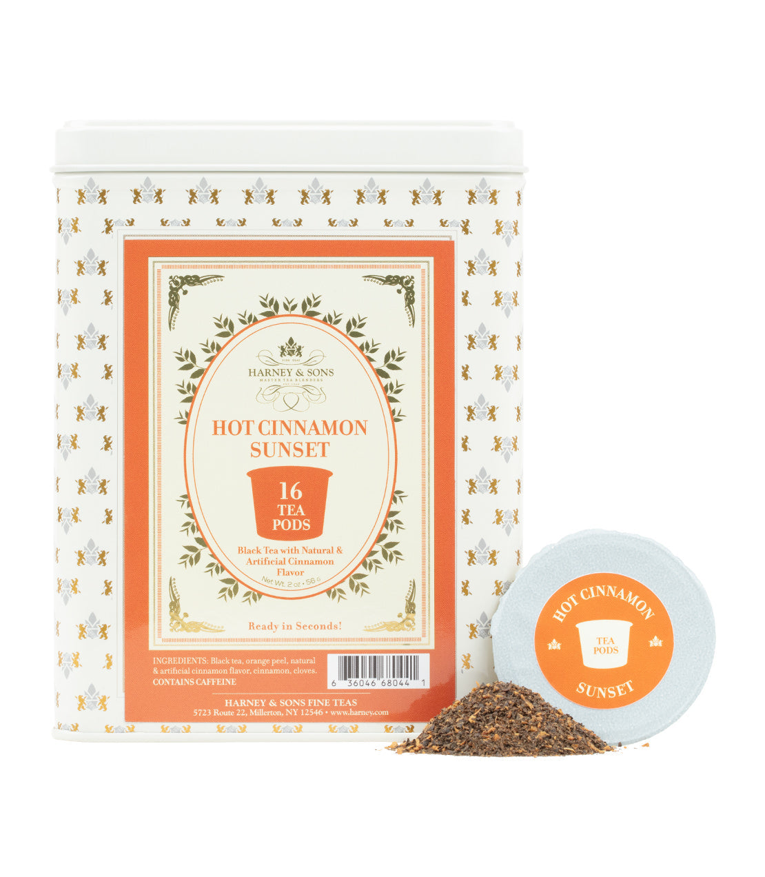 Hot Cinnamon Spice Black Tea by Harney & Sons
