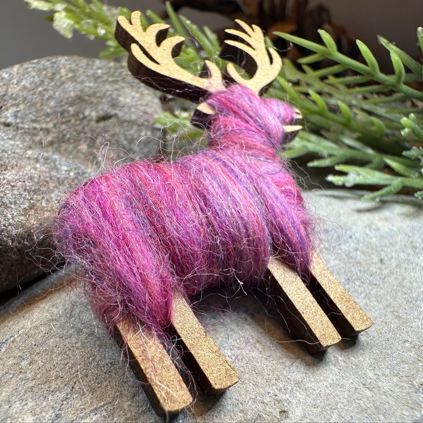 Scottish Highland Stag Scatter Pin - Handmade in Scotland