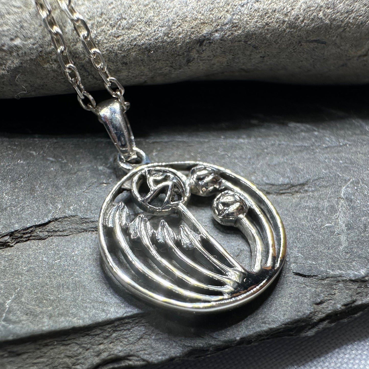 Mackintosh Rose Necklace — view 8