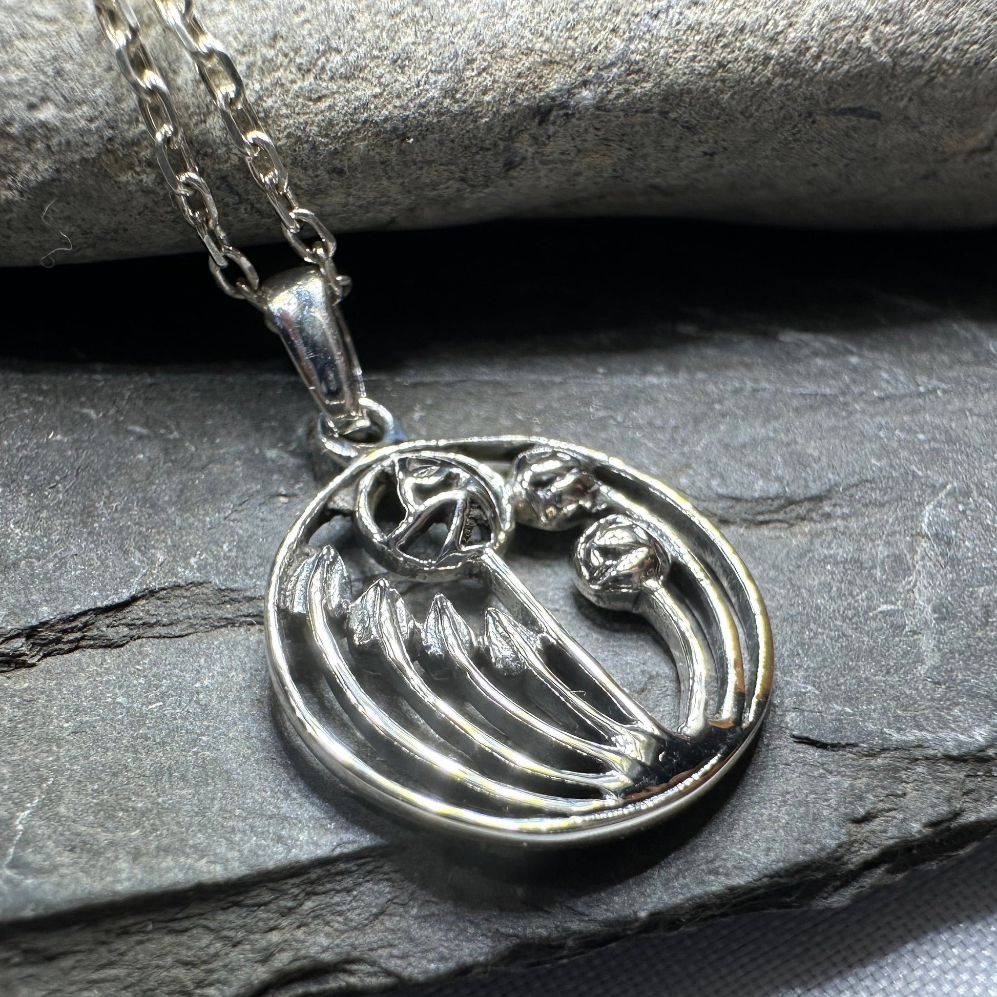 Mackintosh Rose Necklace — view 8