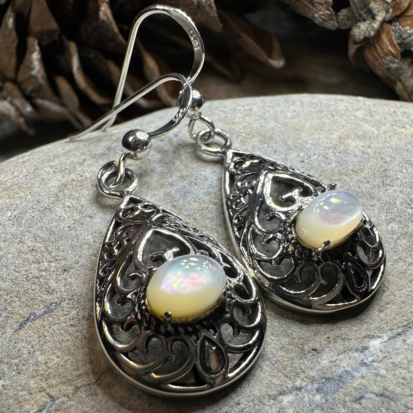 Alby Celtic Raindrop Earrings — view 12