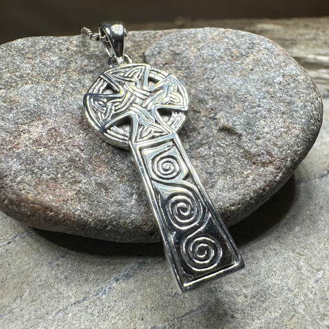 Load image into Gallery viewer, Alasdair Celtic Cross Necklace
