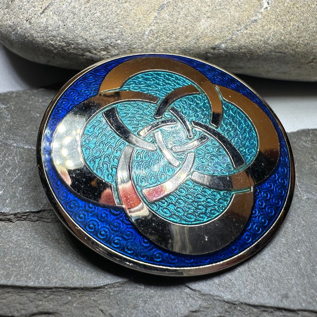 Five Fold Celtic Brooch — view 3
