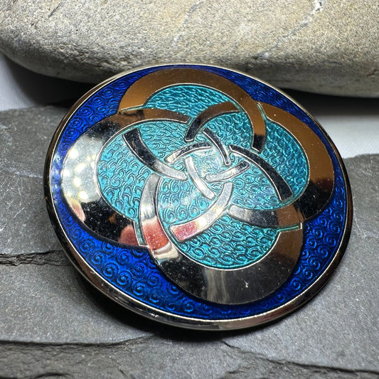 Five Fold Celtic Brooch — view 3