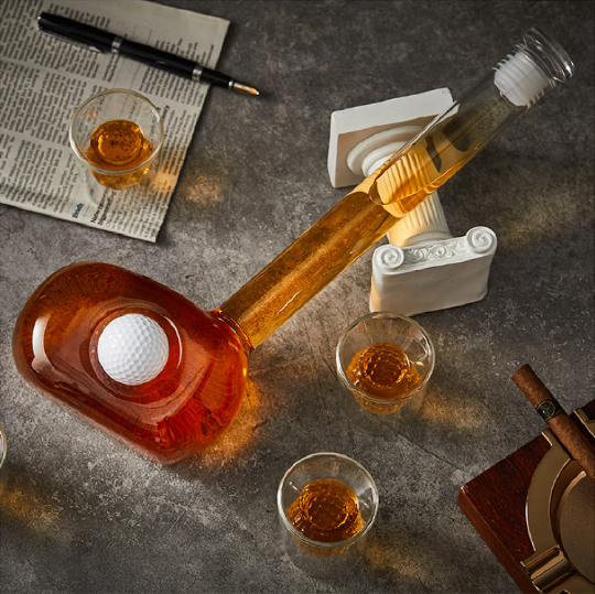 Golf Decanter & Glasses Set