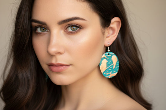 Springsong Bird Copper Earrings