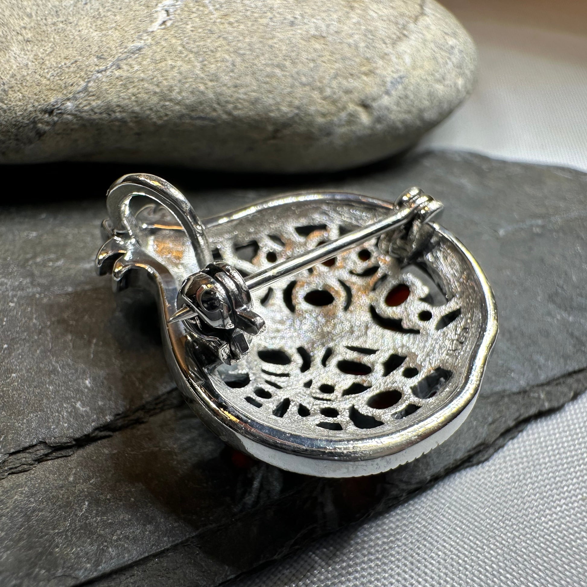 Ripe Pomegranate Brooch — view 3