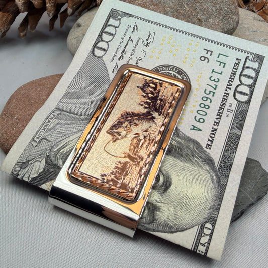 Great Catch Fishing Copper Money Clip - Handmade in the U.S.A.