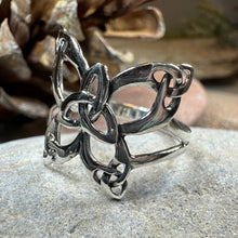 Load image into Gallery viewer, Trinity Knot Butterfly Ring
