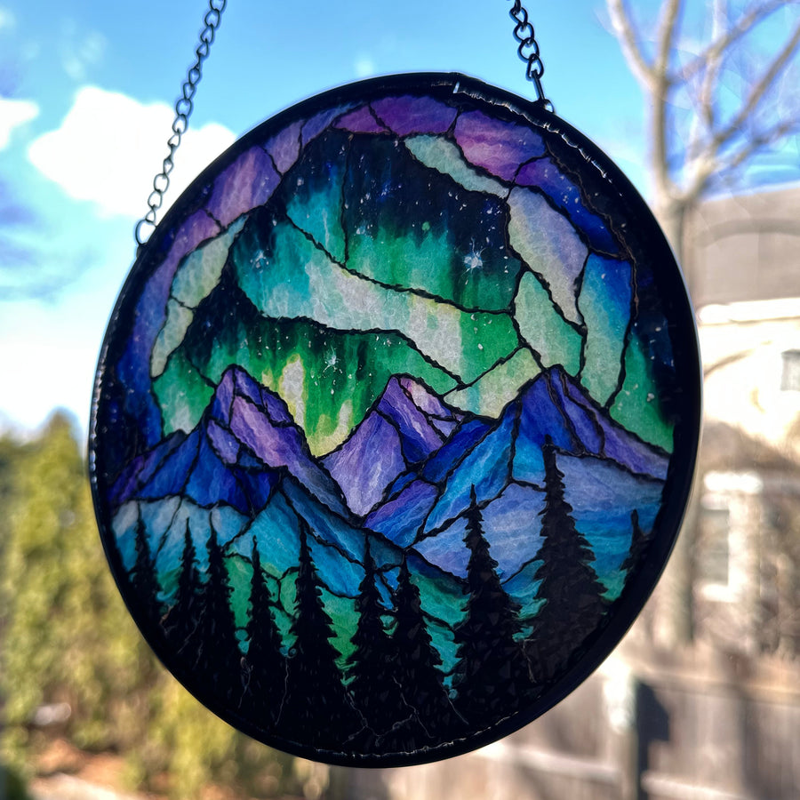 Aurora Borealis Suncatcher