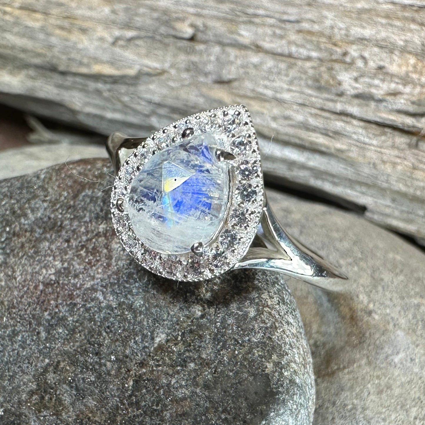 Lorelie Moonstone Ring — view 4