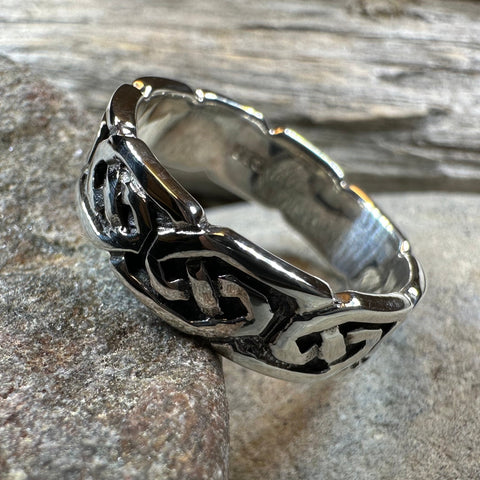 Load image into Gallery viewer, Traditional Celtic Knot Ring
