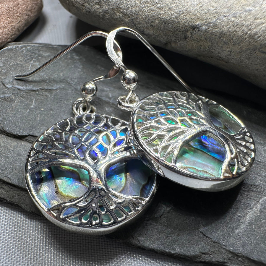 Robyn Tree of Life Earrings in Sterling Silver