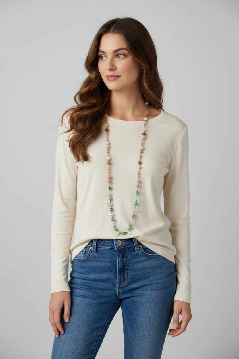 Keem Bay Crystal Necklace — view 7