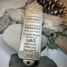 Load image into Gallery viewer, Irish Welcome Door Plaque
