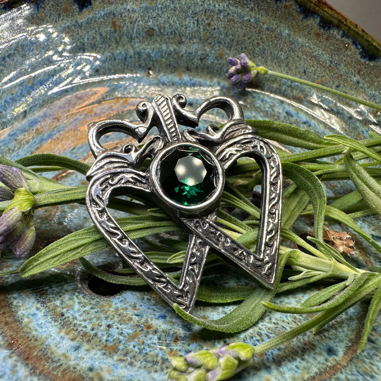 Roxelana Scottish Luckenbooth Brooch - Handmade in Scotland