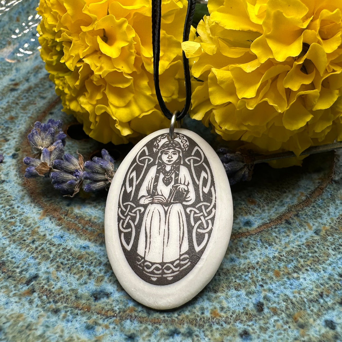 Artisan Scottish Saint Margaret Necklace - Handmade in the U.S.A.
