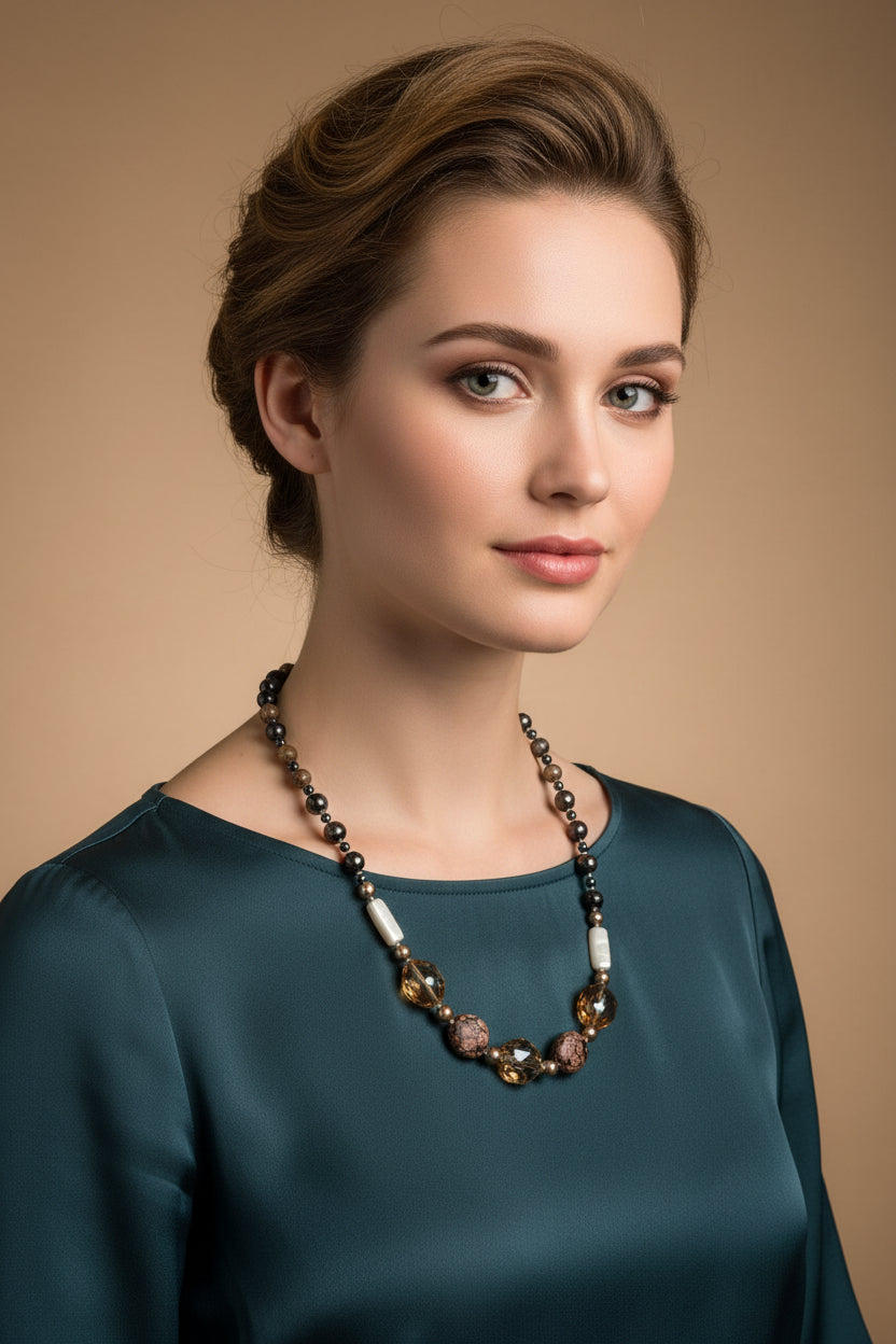 Islay Crystal Necklace — view 5