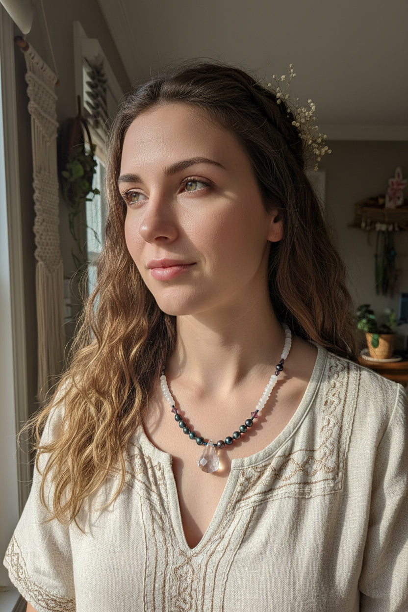 Highland Seasons Crystal Necklace — view 3