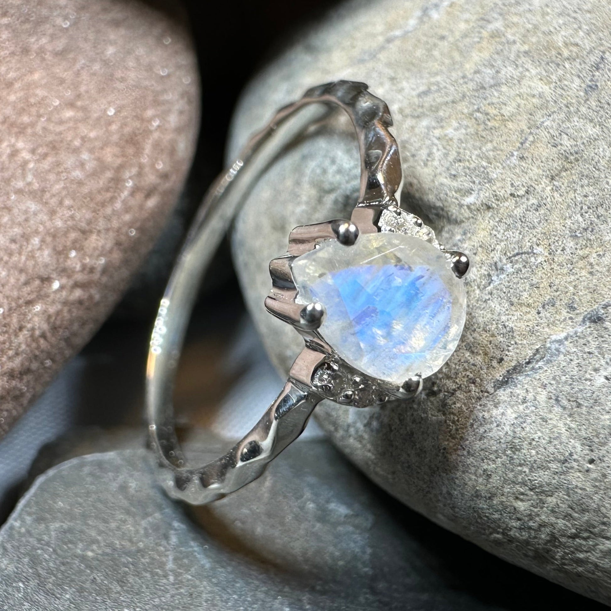 Calista Moonstone Ring — view 7