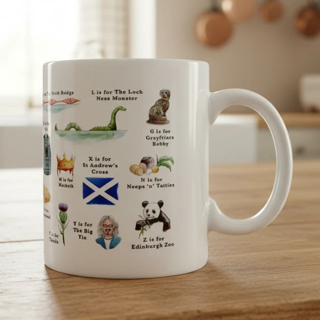 Scottish ABC Mug