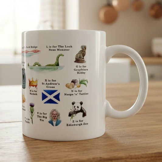 Scottish ABC Mug