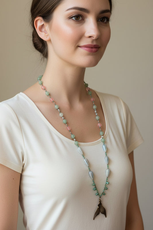 Seasong Mermaid Long Necklace
