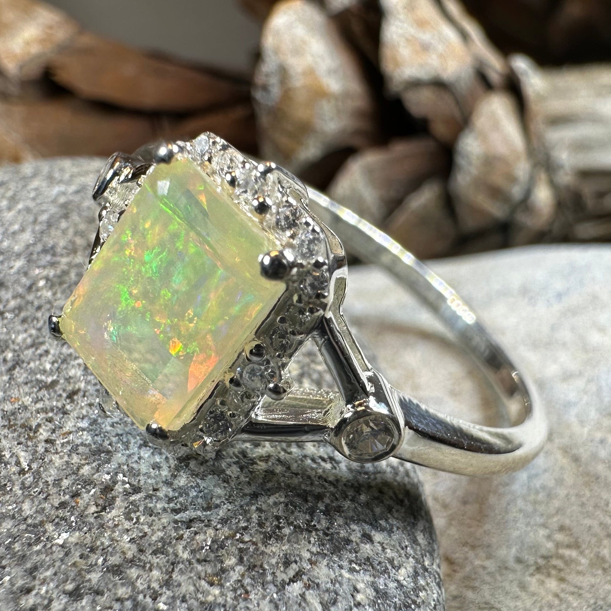 Tianna Opal Ring — view 10