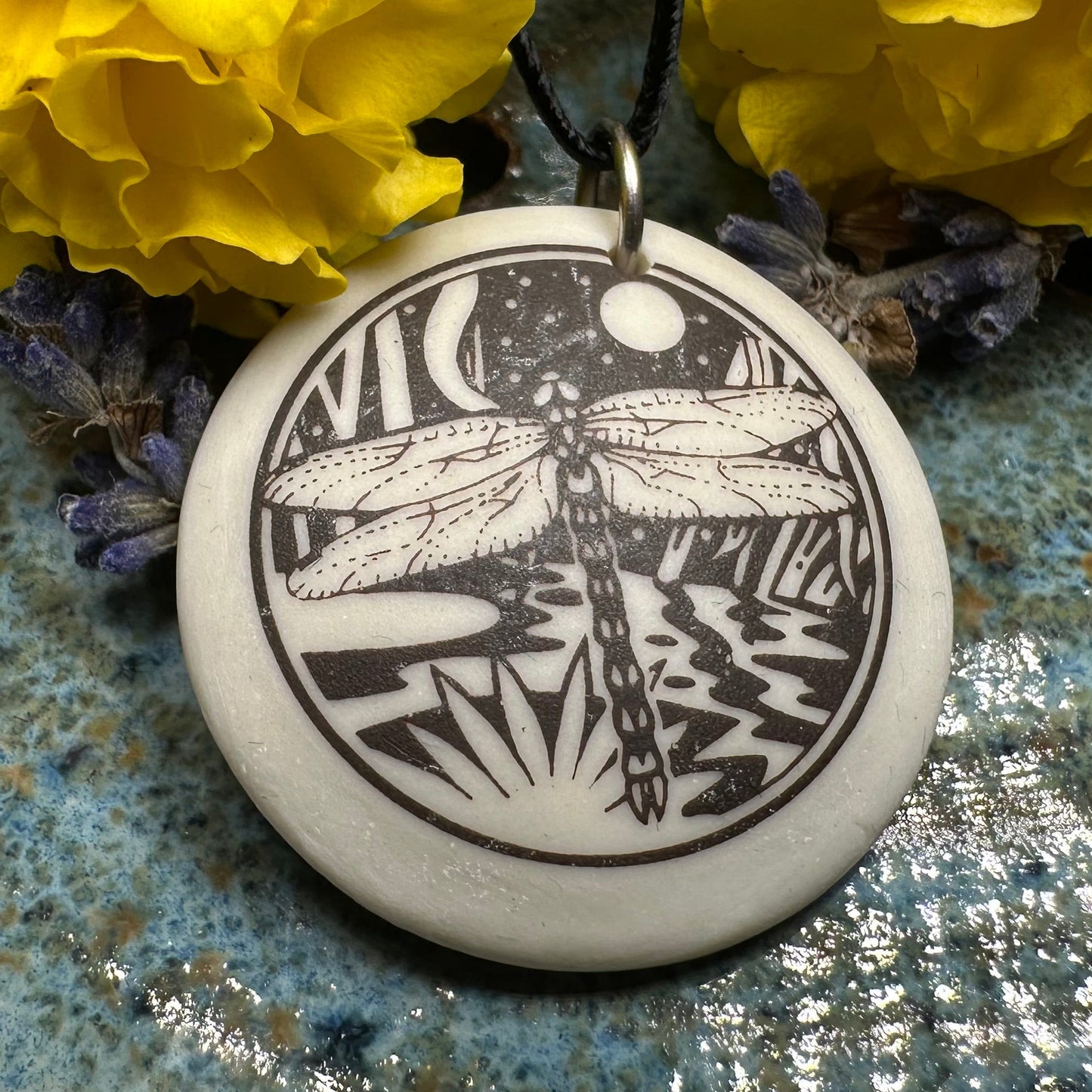Artisan Dragonfly Necklace - Handmade in the U.S.A.