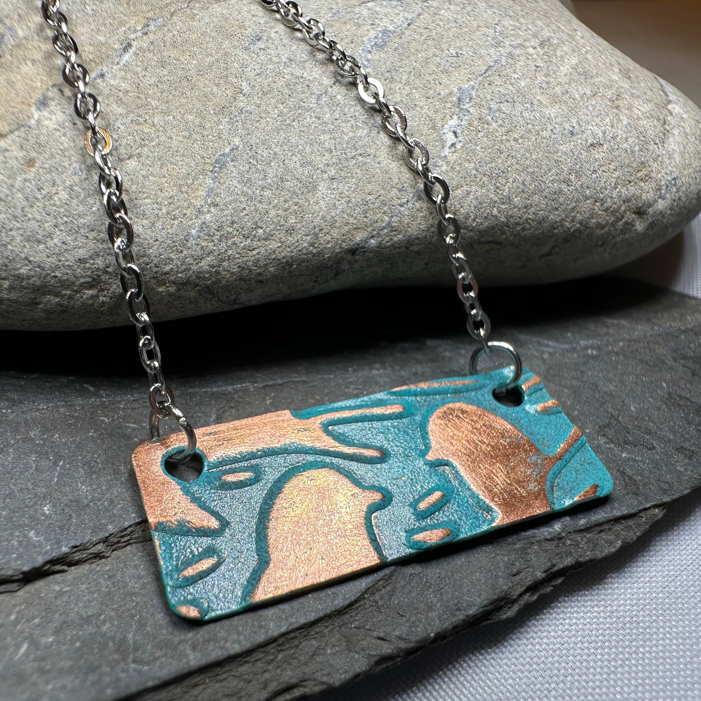 Summersong Bird Copper Necklace for Women