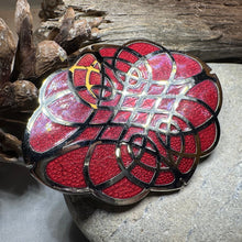 Load image into Gallery viewer, Rhianna Celtic Enamel Brooch
