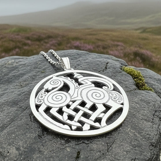 Sleipnir Norse Odin Necklace - Handmade in Scotland