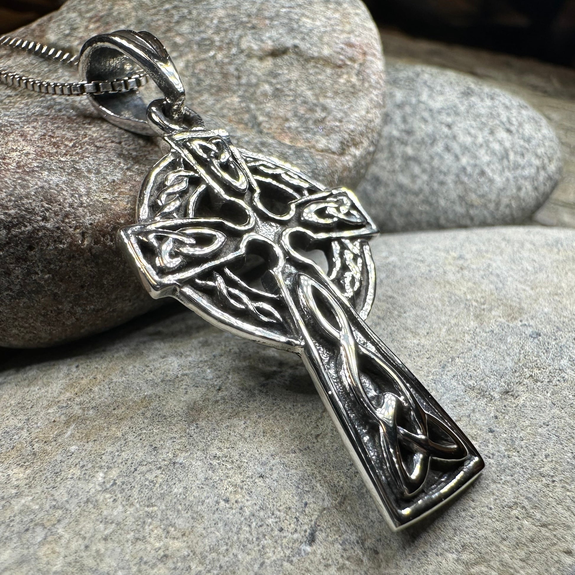 True Path Celtic Cross Necklace — view 8