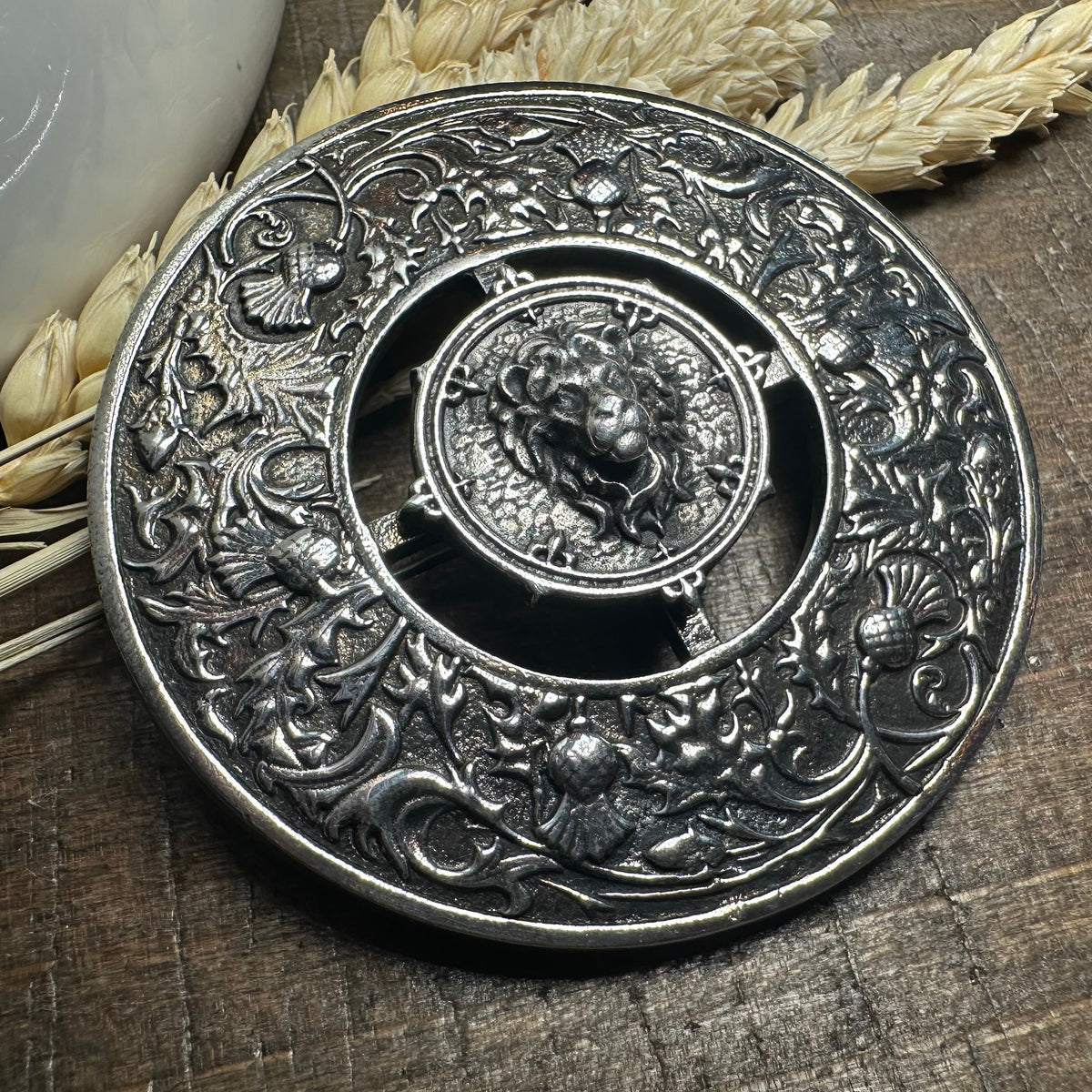 Scotland Royal Lion Brooch - Handmade in Scotland