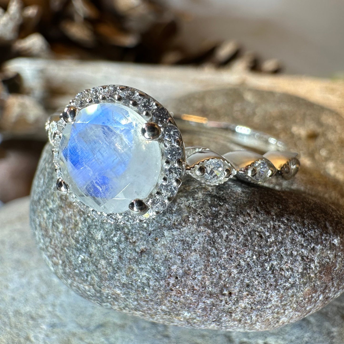 Dunaway Moonstone Ring — view 3