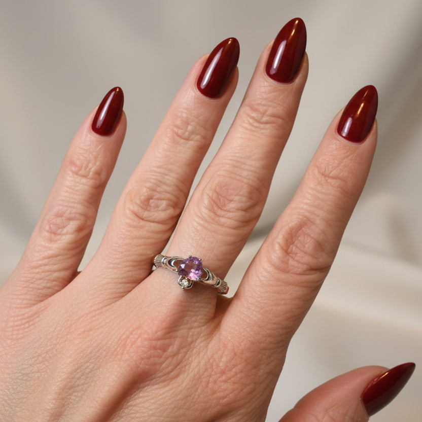 Ombre Claddagh Ring — view 6