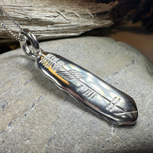 Load image into Gallery viewer, Gaelic My Heart Ogham Necklace
