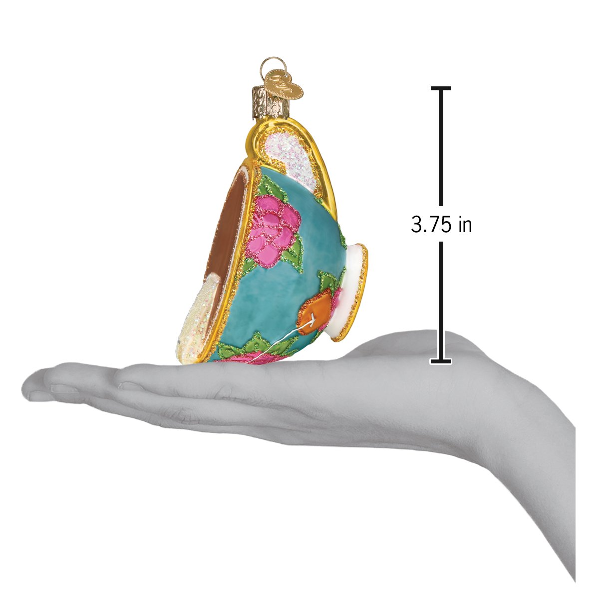 Cup Of Tea Ornament — view 6