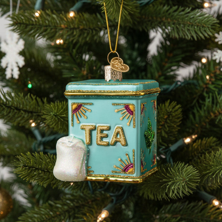 Tea Tin Ornament — view 3