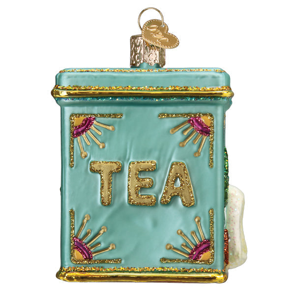 Tea Tin Ornament — view 4